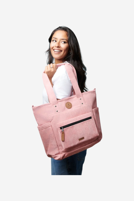 Cabaïa Gold Coast Tote Bag - Vielseitige Tragetasche Pink 16,5L Wasserabweisend