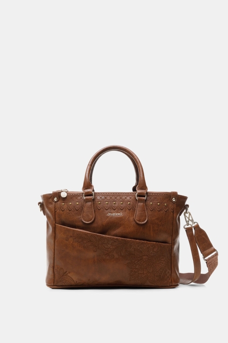 Sac desigual online cognac