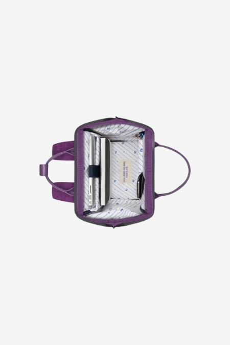 CABAIA - Sac à Dos Adventurer Hanoï - Small 10L - Déperlant - Compartiment Ordinateur Portable 10,5 - 2 Poches - Certifié Vegan - Sac Voyage, Affaires, École pour Homme et Femme - Rose
