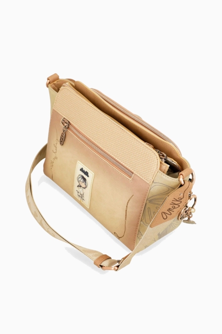 Anekke Memories - Sac Travers avec Fermoir et Bandoulière Couleurs