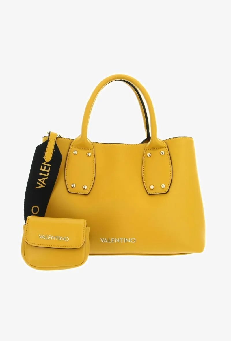 Sac Main Avec Bandouli re Logot Valentino Bags Chamonix Vbs7gf04 Jaune