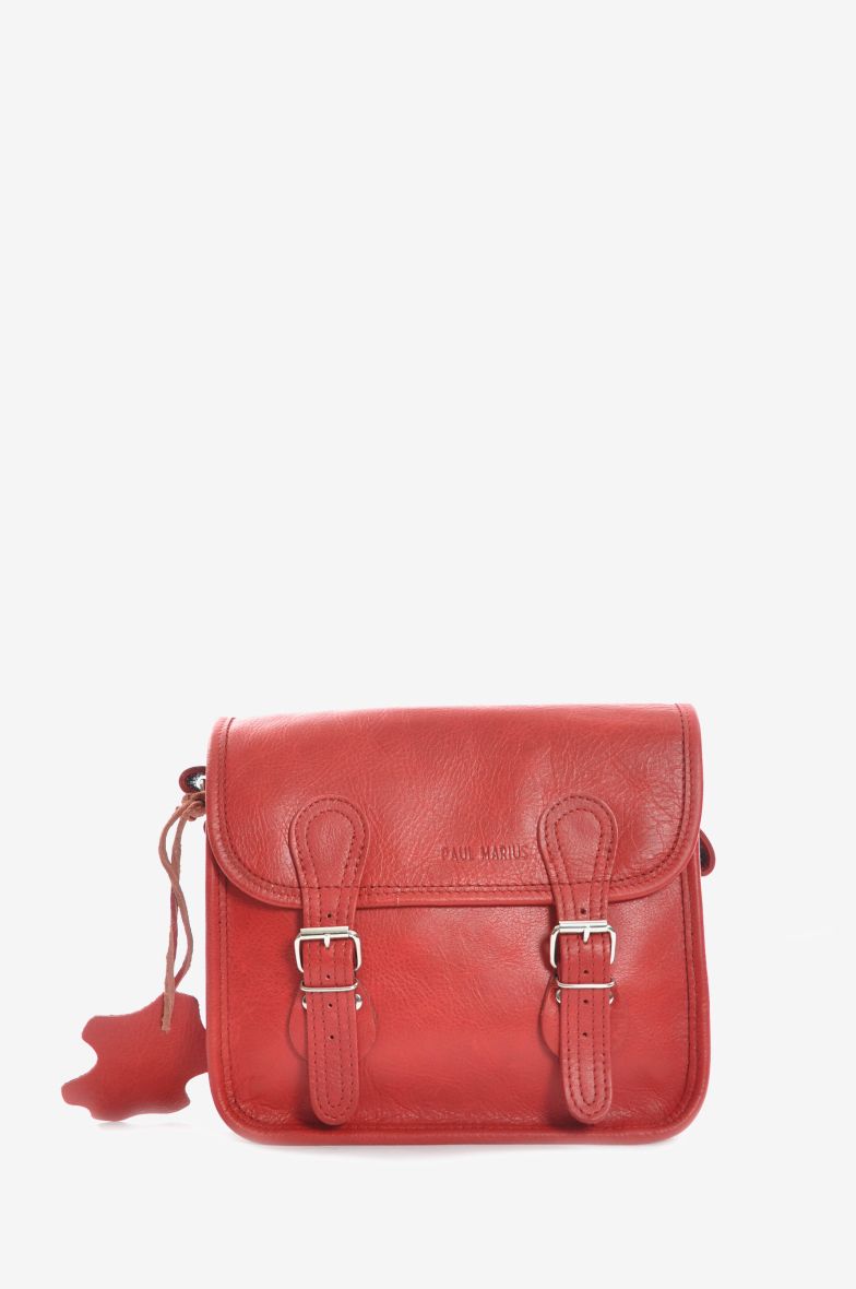 Sac Bandoulière Paul Marius La Sacoche S La Sacoche S Rouge