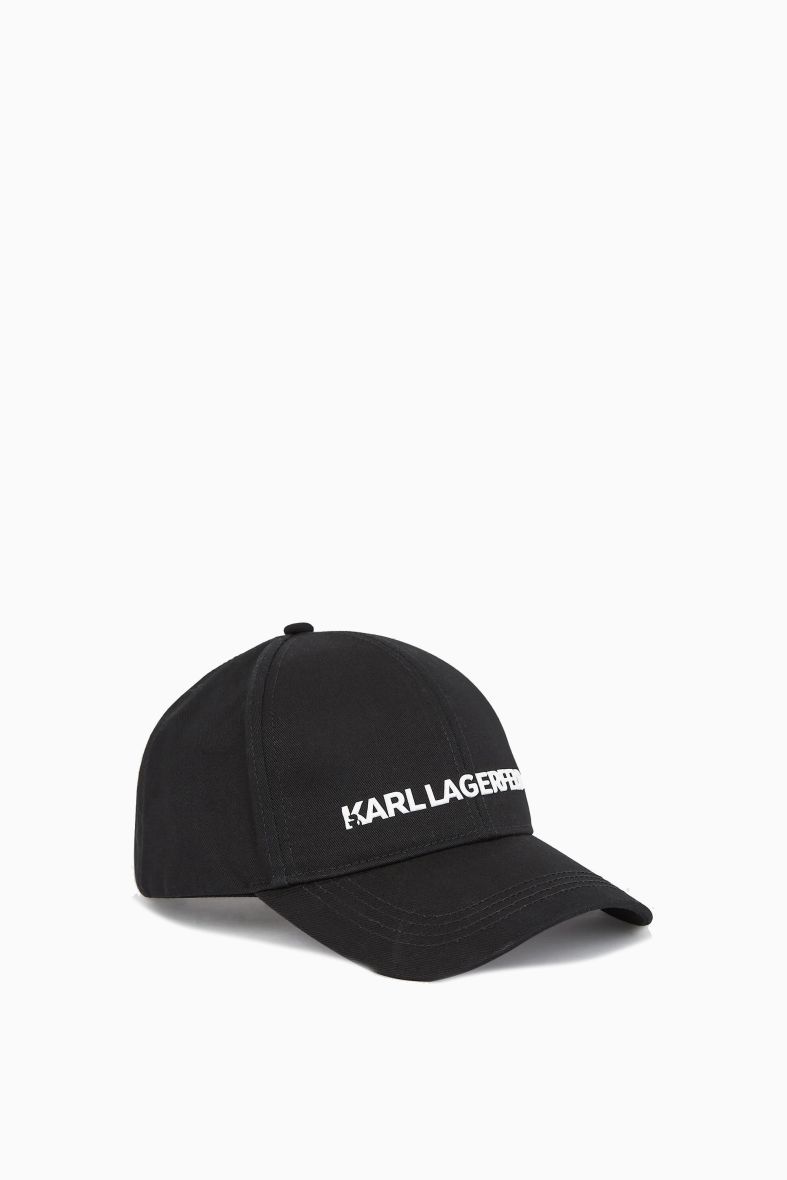 Casquette Karl Lagerfeld K essential 241m3419 Noir Latroikastore