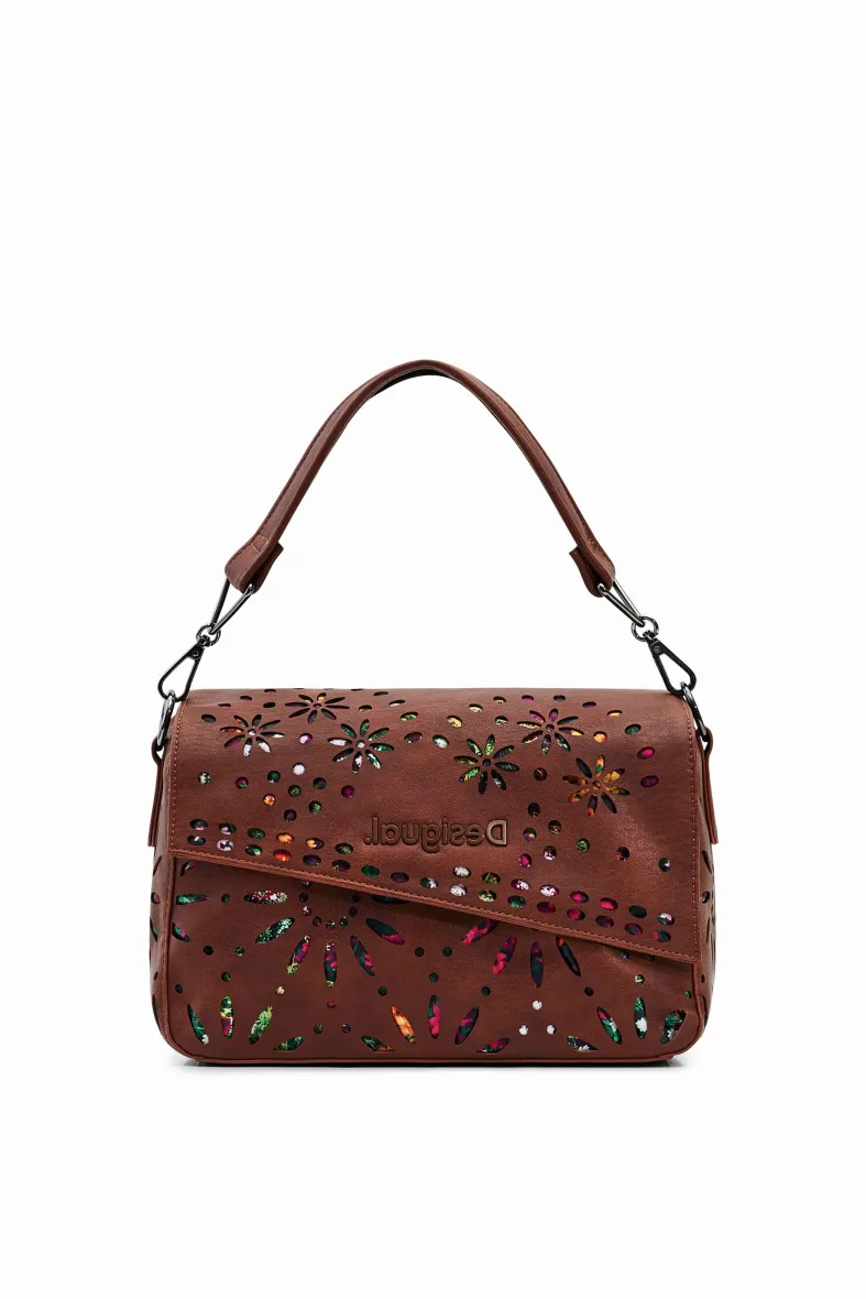 22waxpak Sac Bandouliere Estampe Desigual 22waxpak Marron Latroikastore
