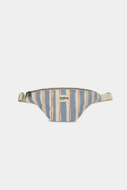 Hindbag Olivia rayures orange et bleu