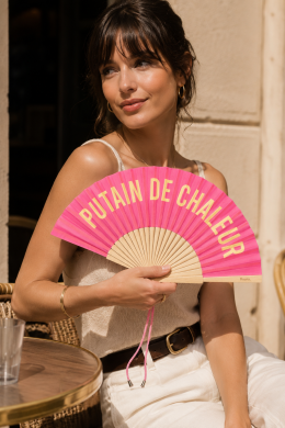 Fisura "Putain de chaleur" rose