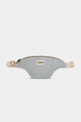 Hindbag Olivia rayures fines vertes